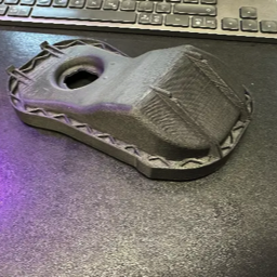 3D gedruckte Scheinwerferhalterung Ersatzteil
